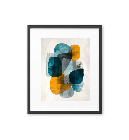 Floating Shapes III
