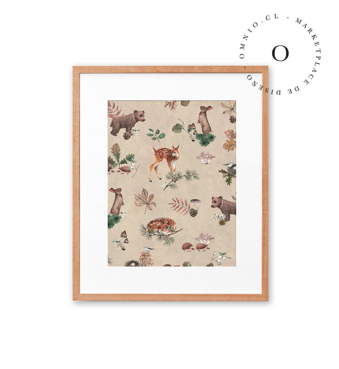 Forest Gathering Beige