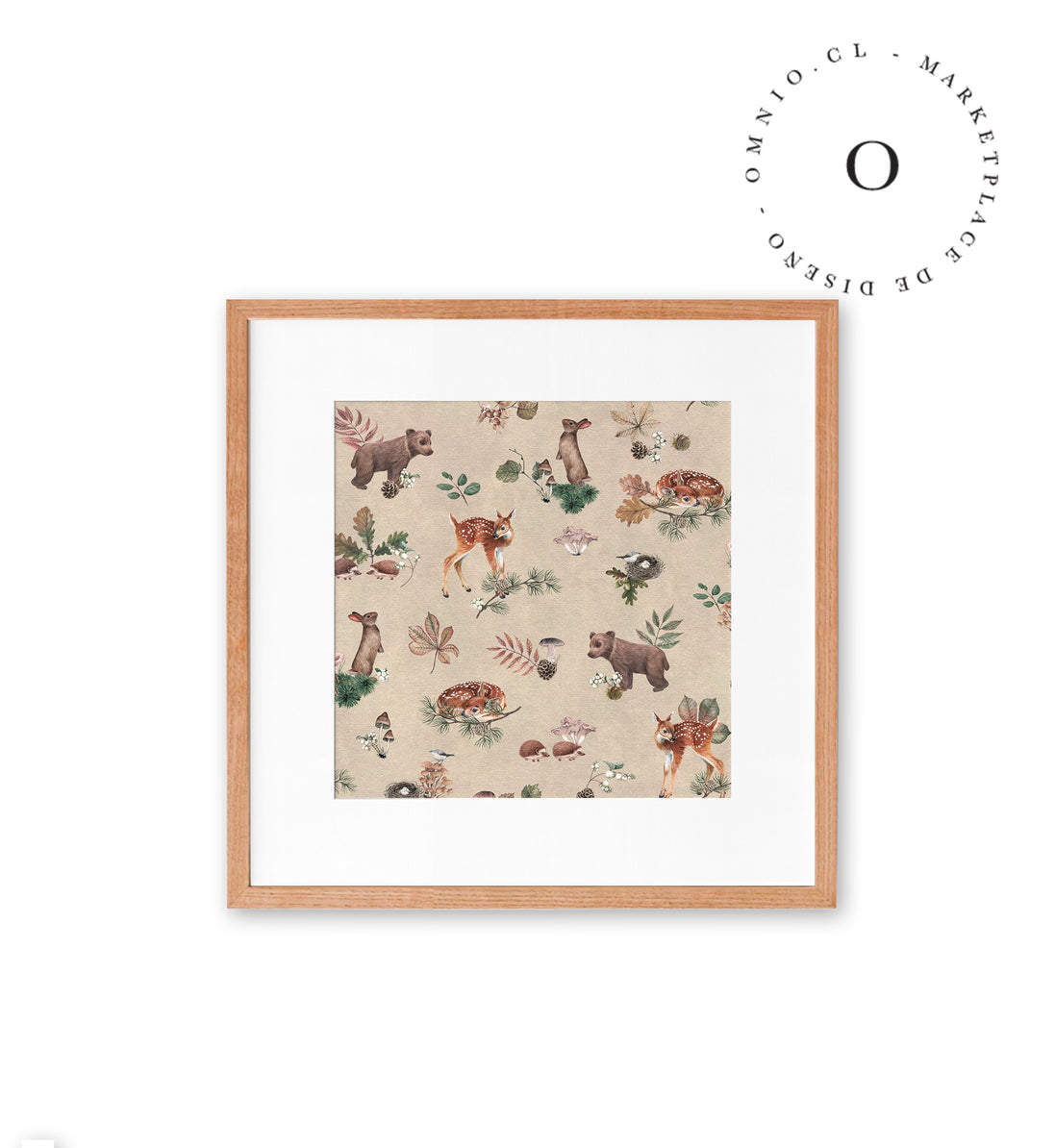 Forest Gathering Beige