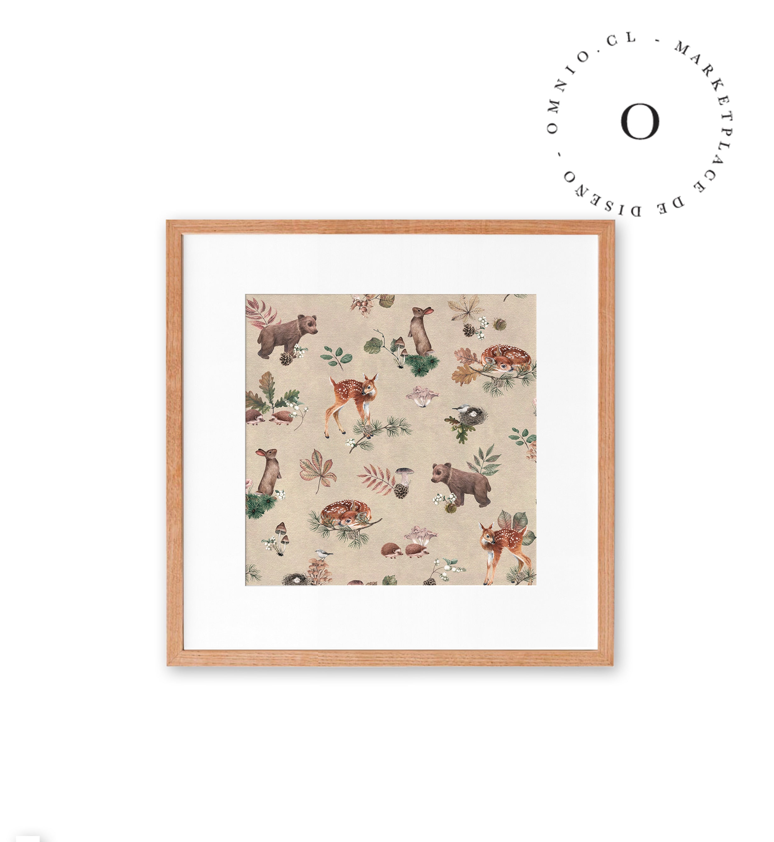 Forest Gathering Beige