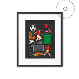 Fútbol Dreams II Cuadro