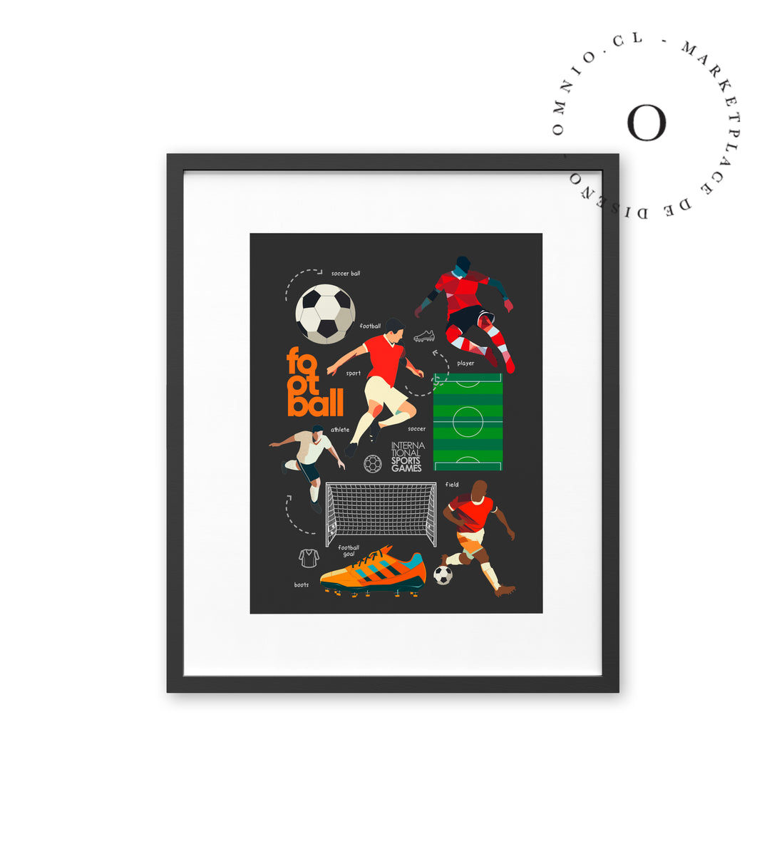 Fútbol Dreams II Cuadro