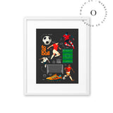 Fútbol Dreams II Cuadro