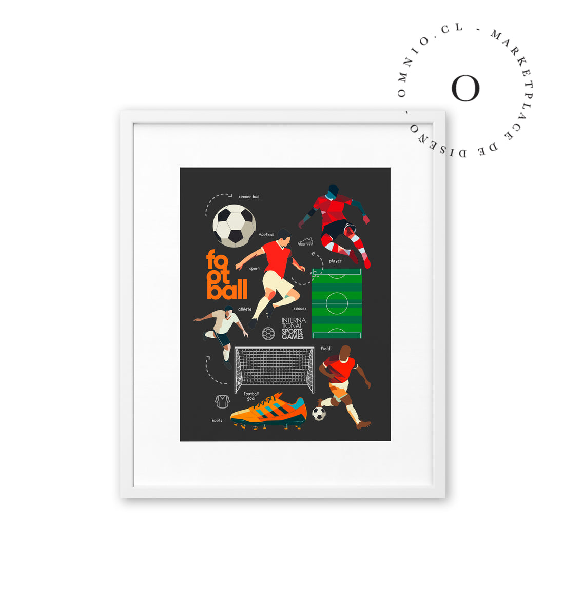 Fútbol Dreams II Cuadro