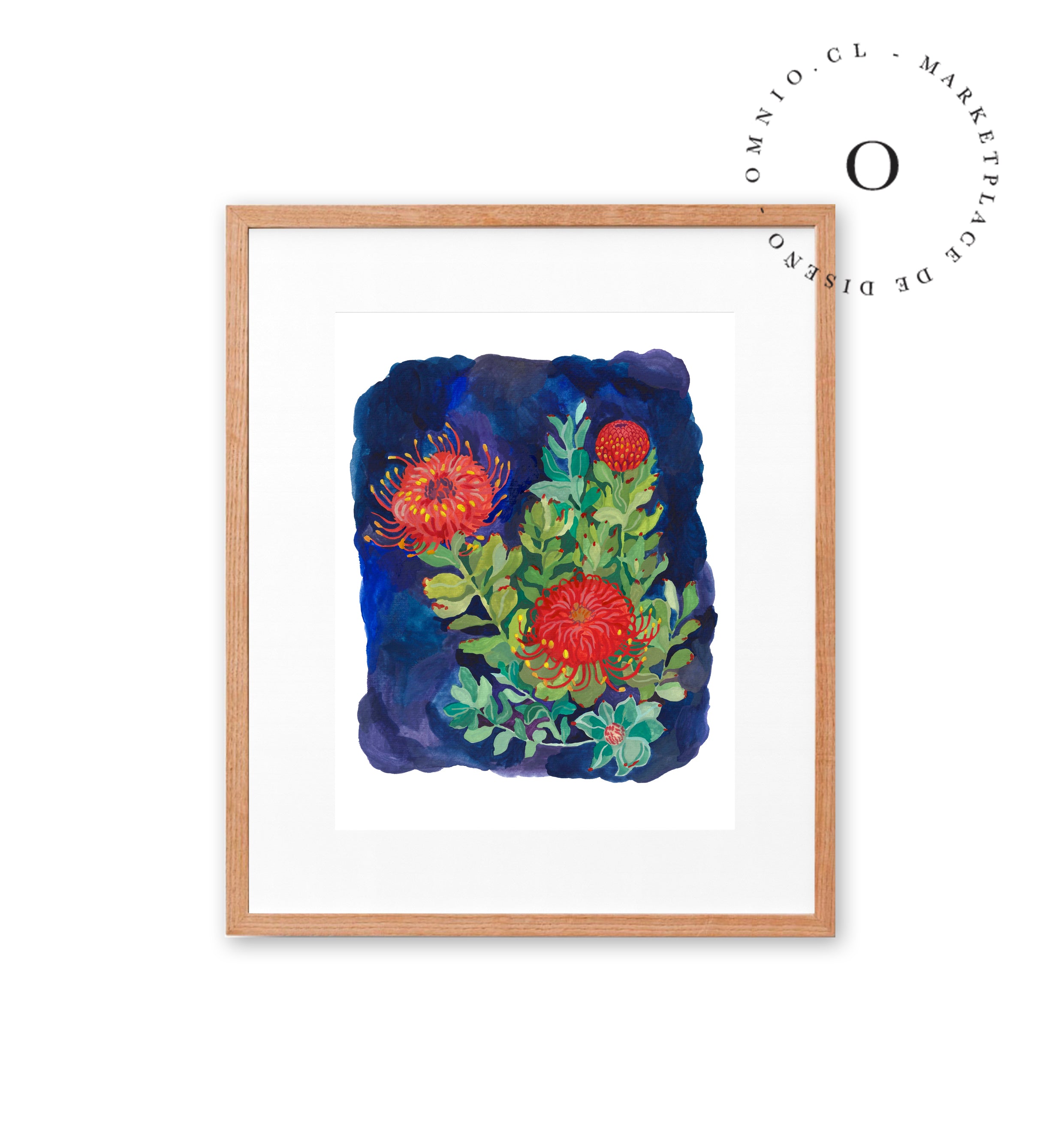 Proteas in Blue / Nina & Cala