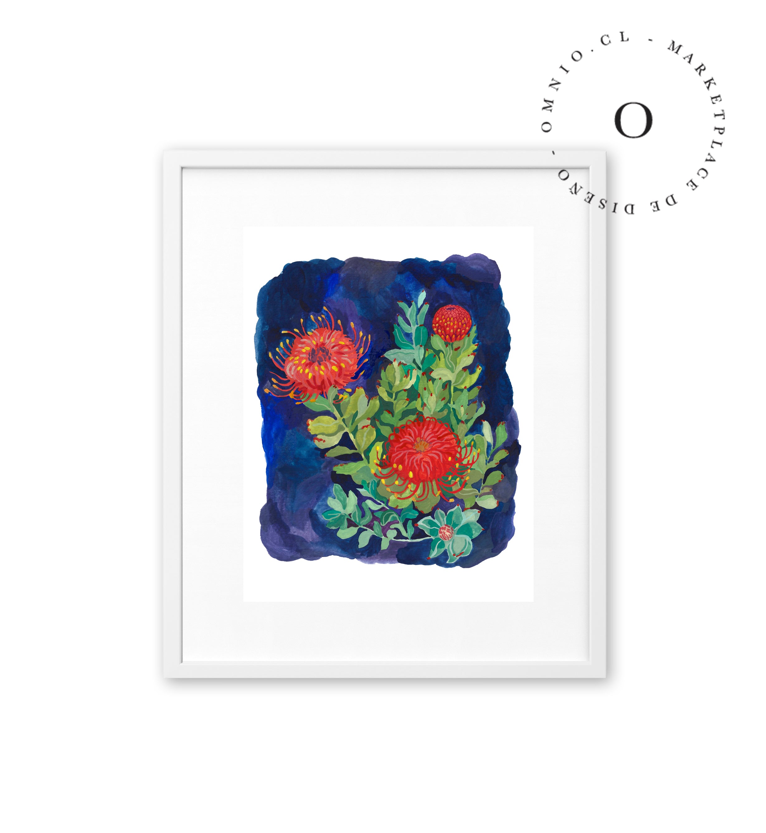 Proteas in Blue / Nina & Cala