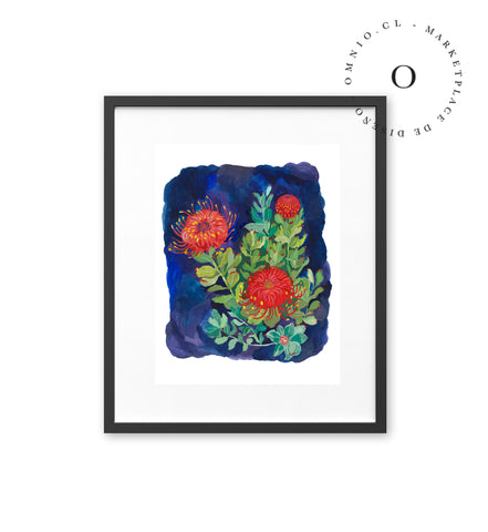 Proteas in Blue / Nina & Cala