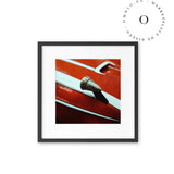 Red Automobile Cuadro