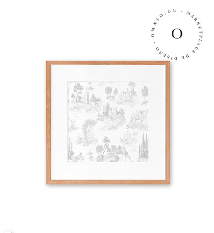 Toile De Jouy Grey