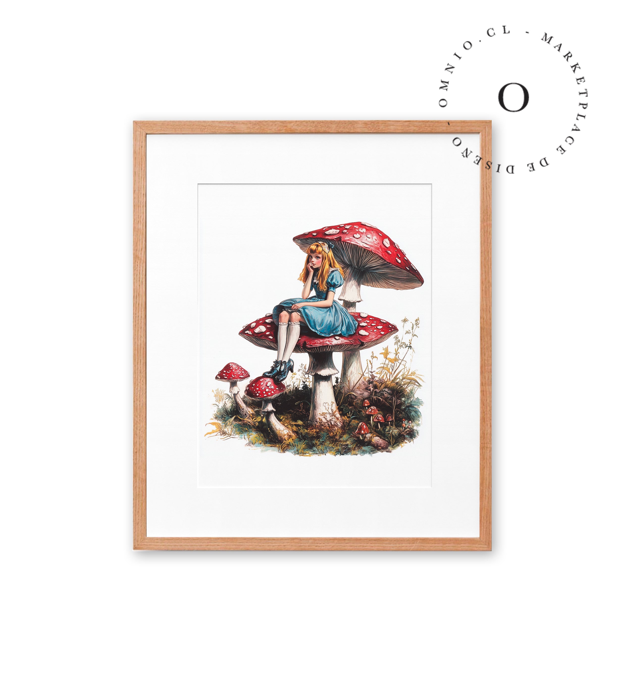 Alice In Wonderland II Cuadro