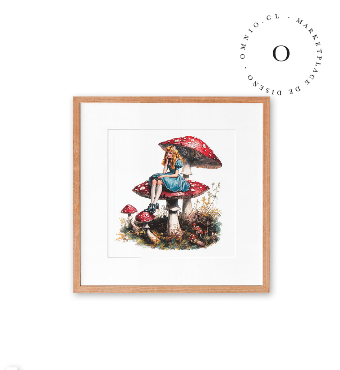 Alice In Wonderland II Cuadro