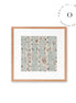Birch And Owls Blue