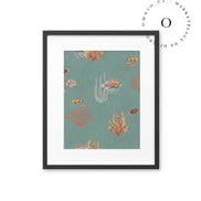 Coral Garden Blue