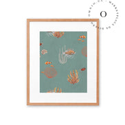 Coral Garden Blue