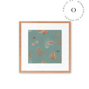 Coral Garden Blue