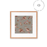 Happy Hedgehog Taupe