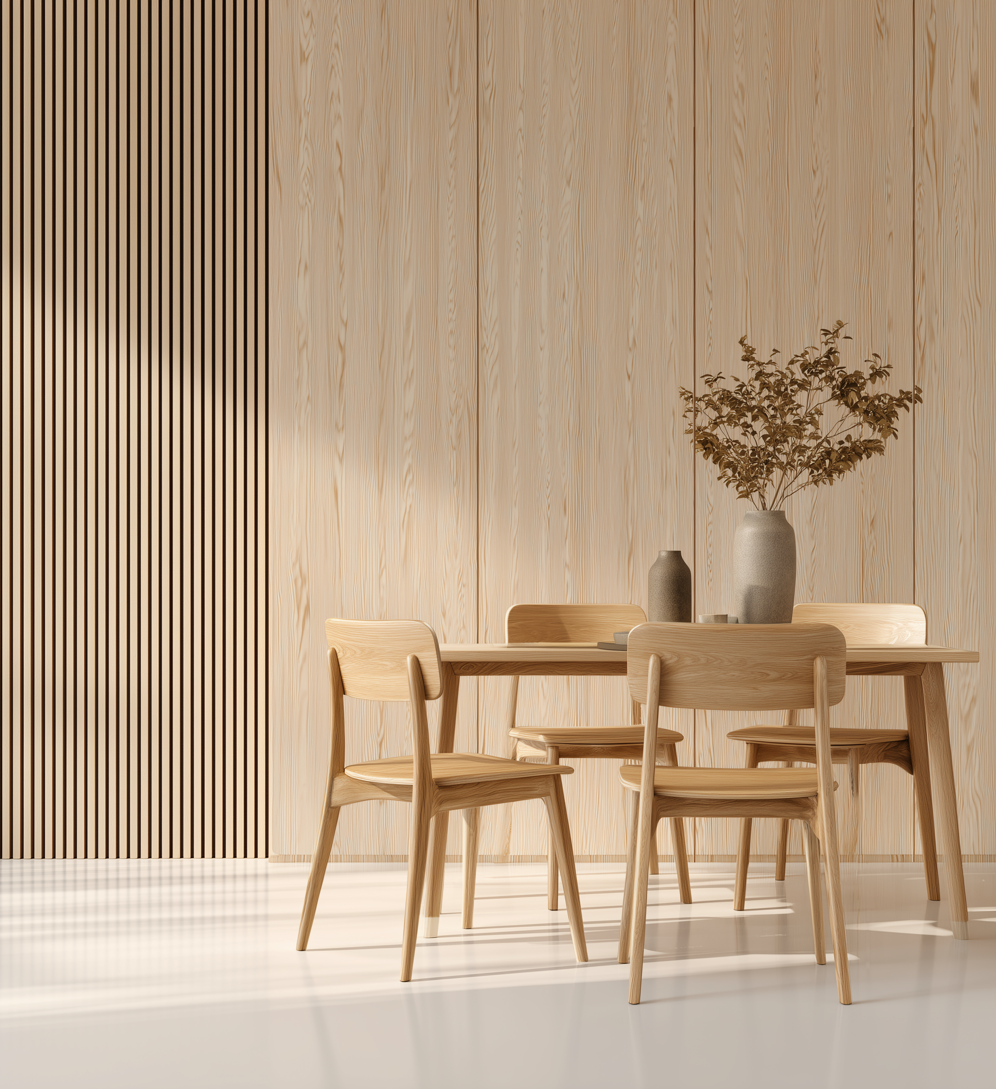 Panel Ranurado Natural