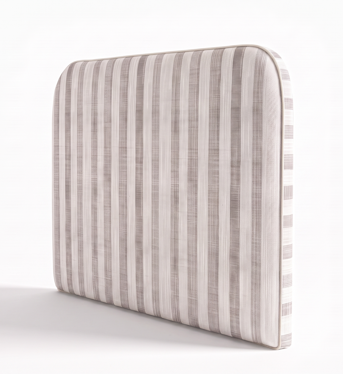 Respaldo de cama Linen Stripes Beige — vista lateral
