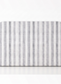 Respaldo de cama Linen Stripes Grey — vista frontal