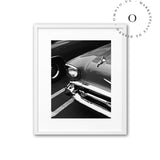 Retro Car B&W Cuadro