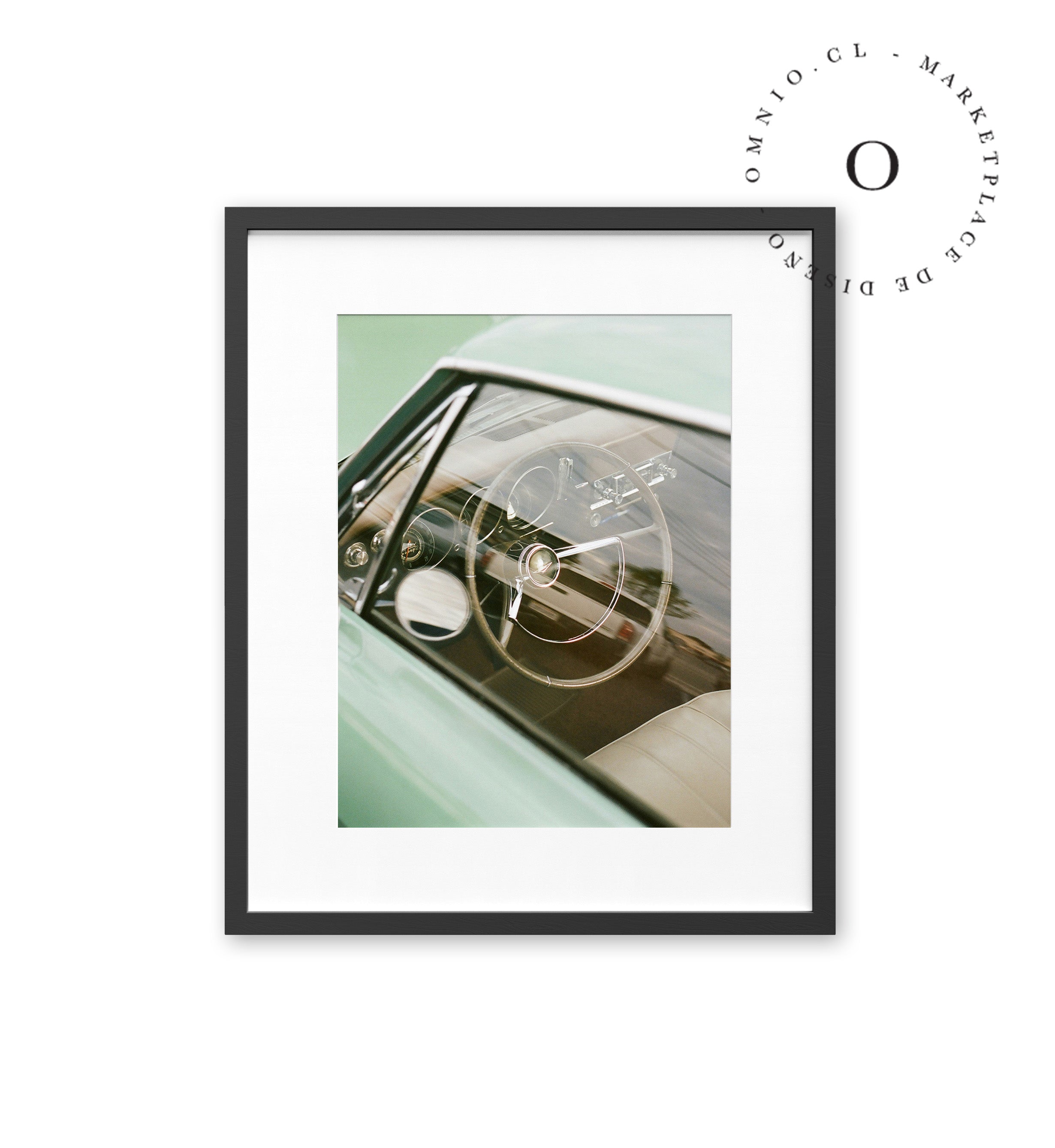 Retro Car Collection Cuadro