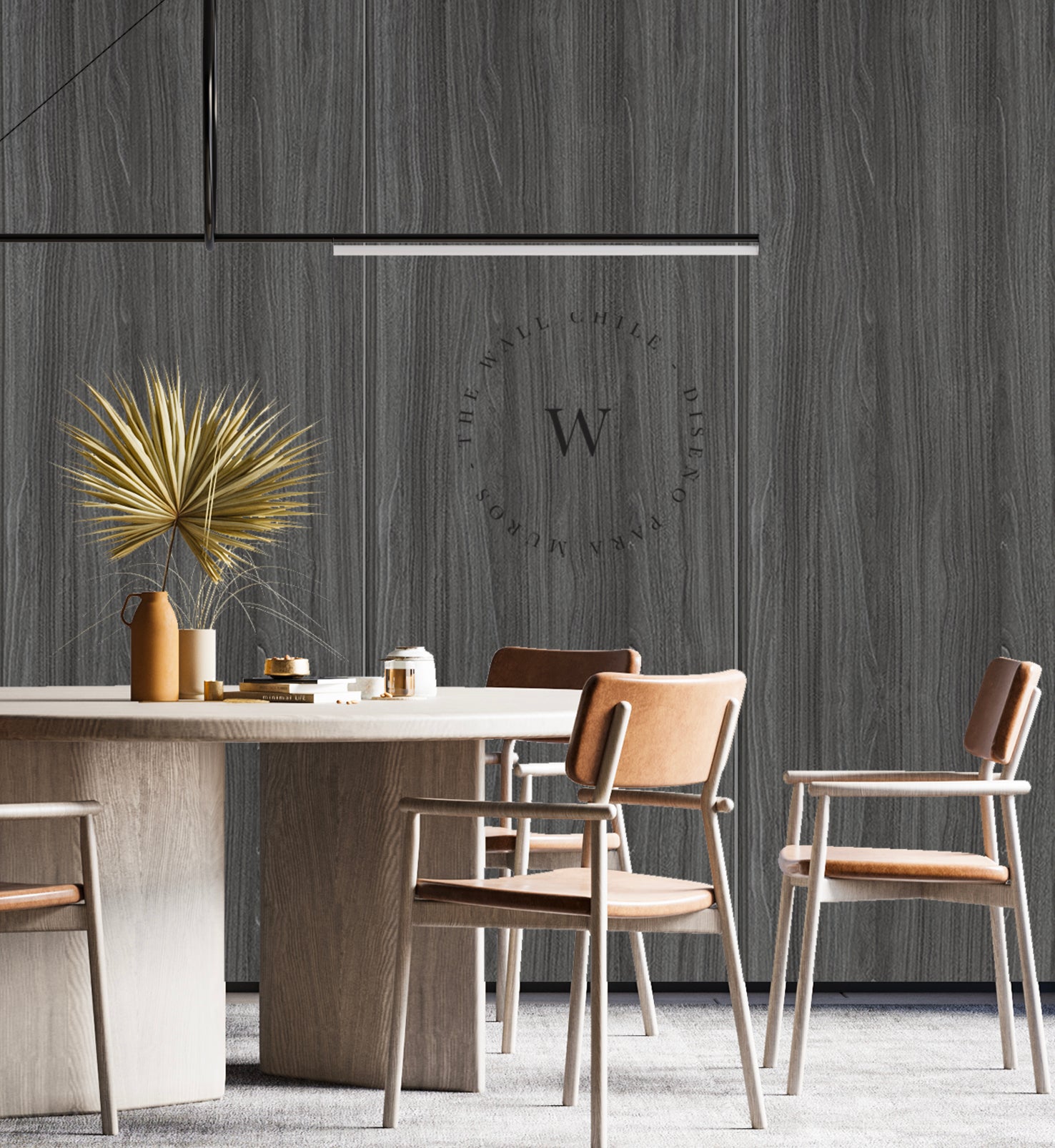 Panel Enchapado Grey