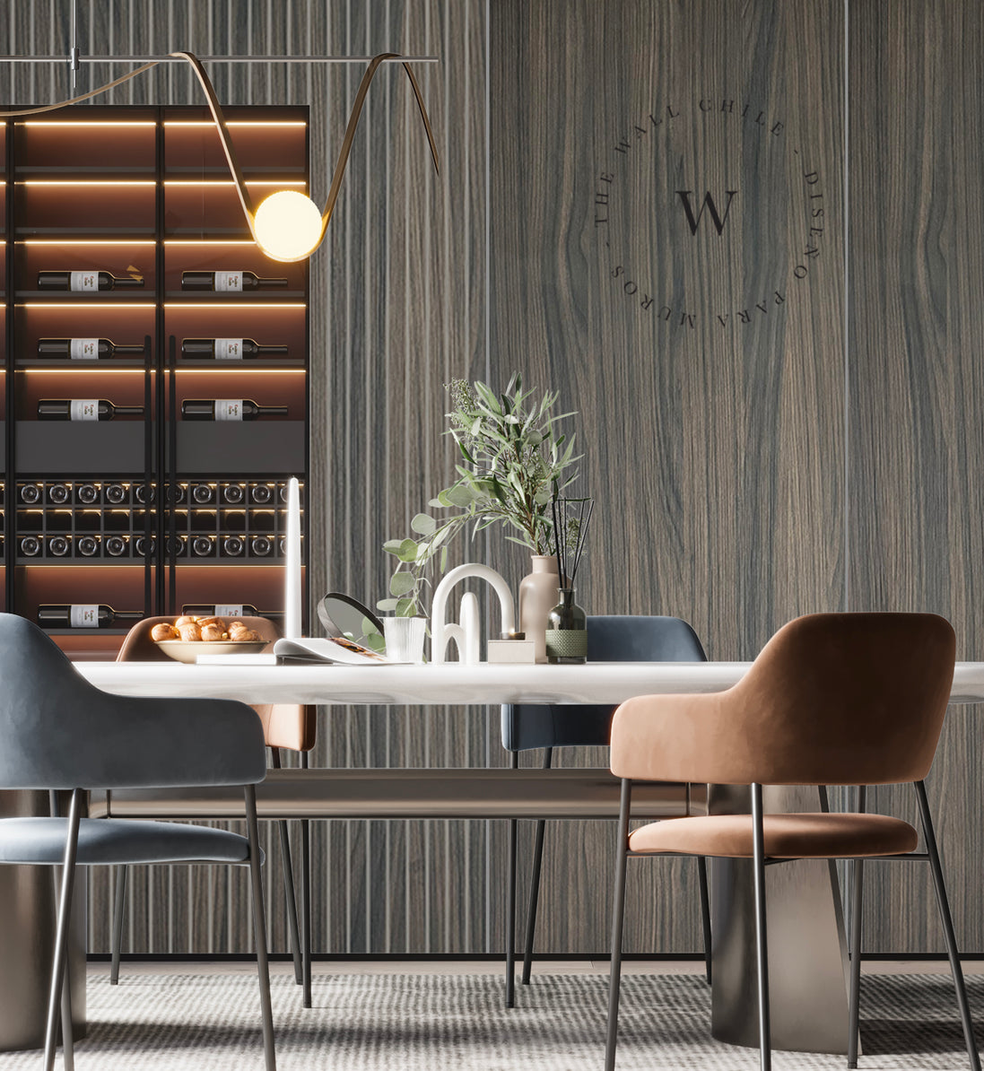 Panel Ranurado Brown