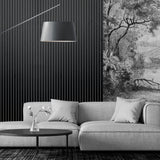 Panel Ranurado Black