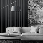 Panel Ranurado Black