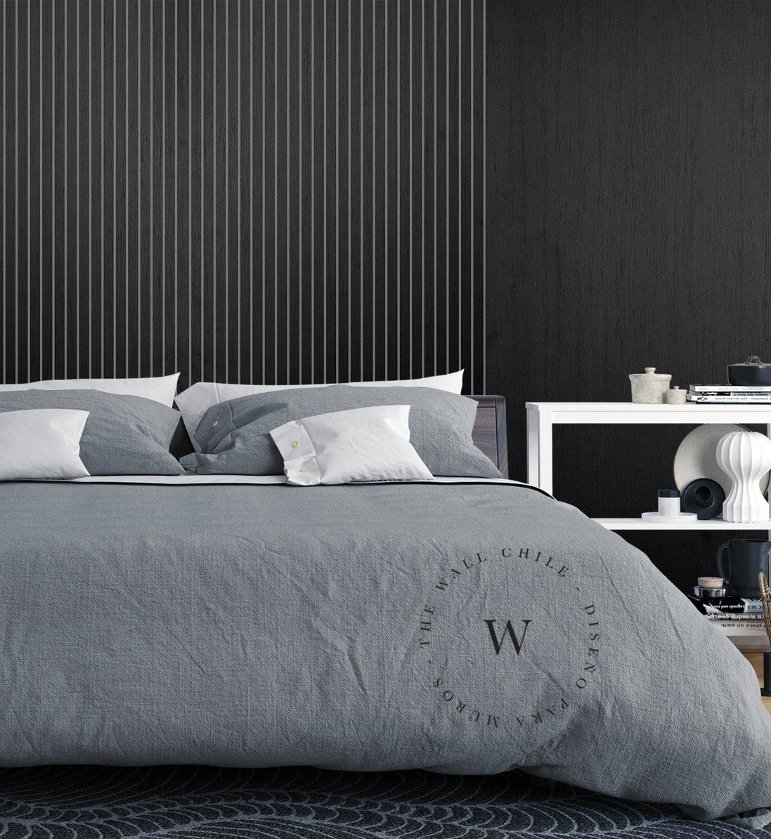 Panel Enchapado Black