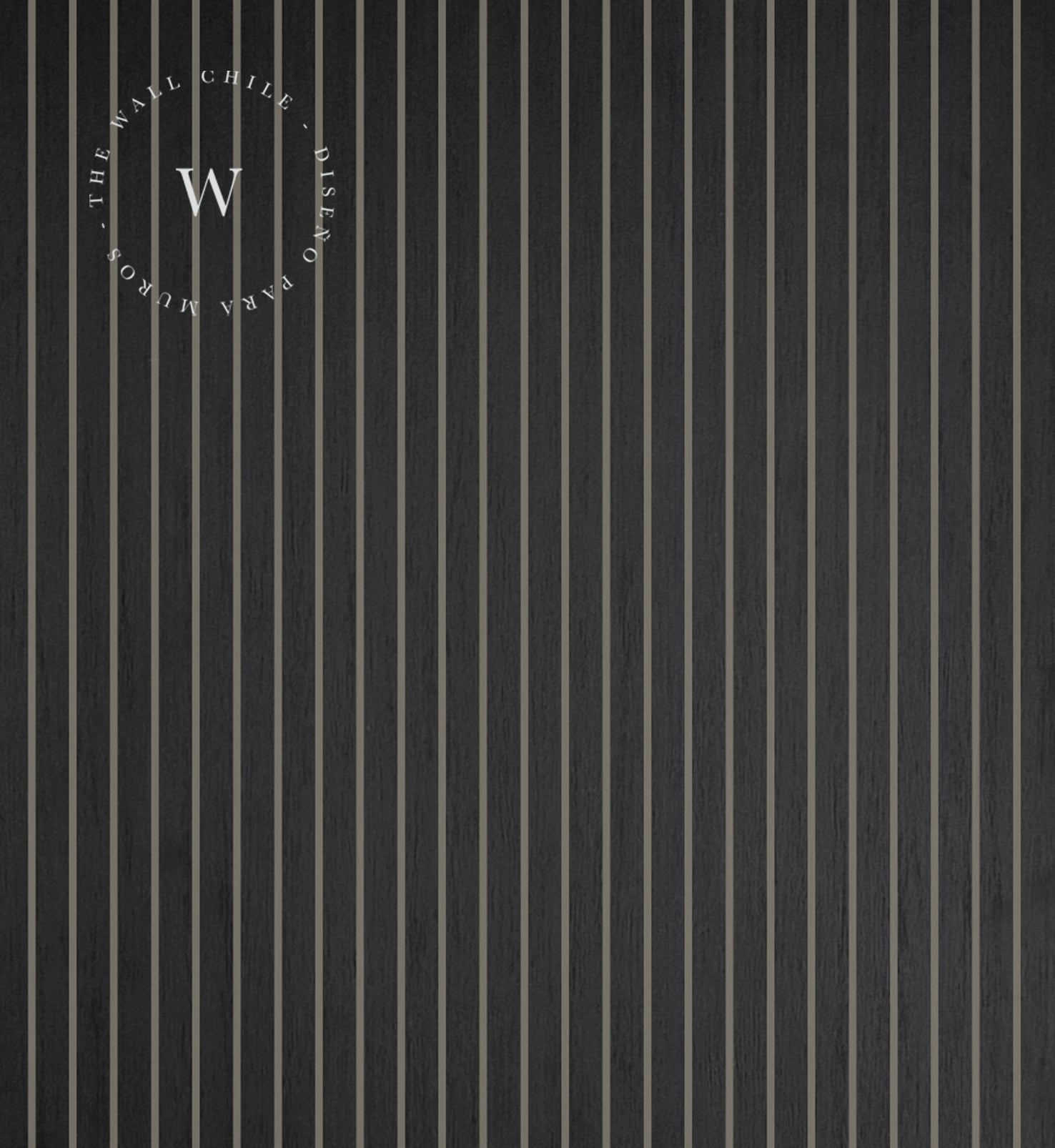 Panel Ranurado Black