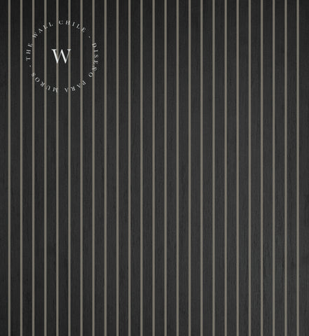 Panel Ranurado Black