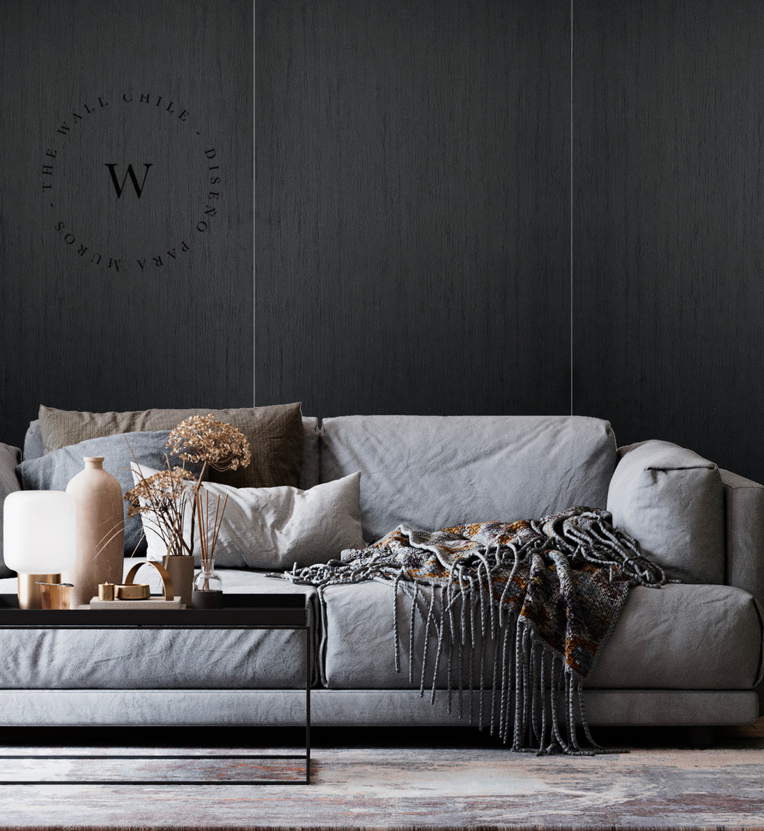 Panel Enchapado Black