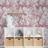 Rabbit Jouy Pink