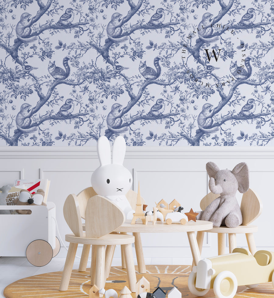 Animal Jouy Blue