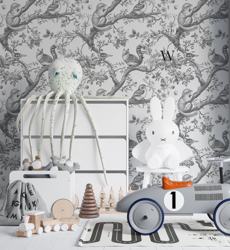 Animal Jouy Grey