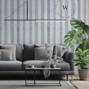 Linen Stripes Blue