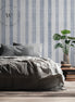 Linen Stripes Blue