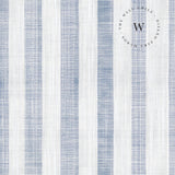 Linen Stripes Blue