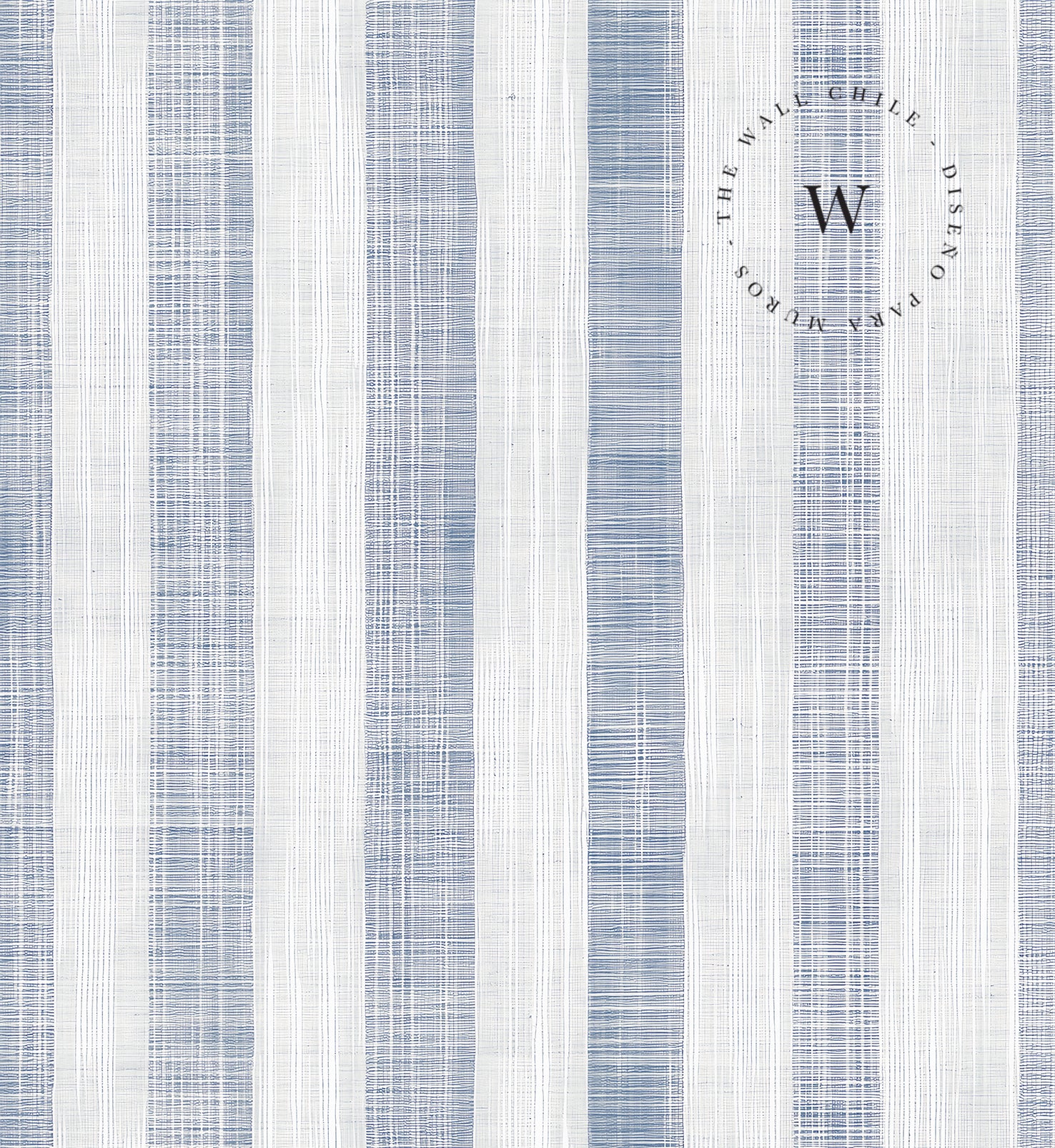 Linen Stripes Blue
