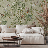 Playful Robins – Green