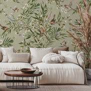 Playful Robins – Green