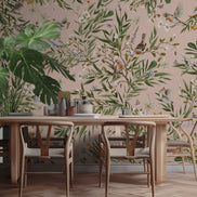 Playful Robins – Pink