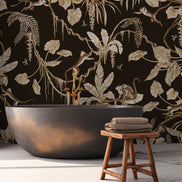 Playful Monkeys – Vintage Black