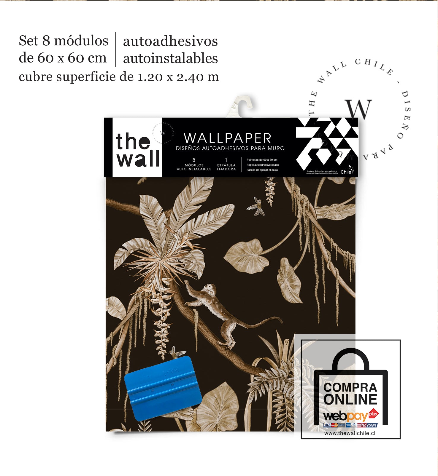 Playful Monkeys – Vintage Black