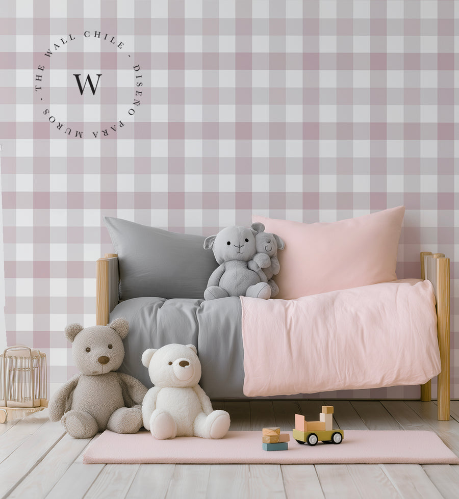 Vichy Pink