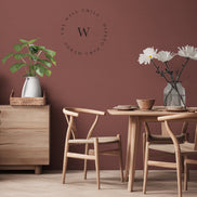Burgundy / The Wall Colors