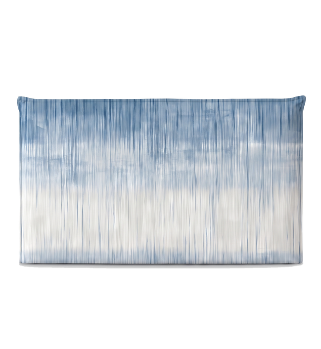 Respaldo de cama recto Cloud Flow — vista frontal