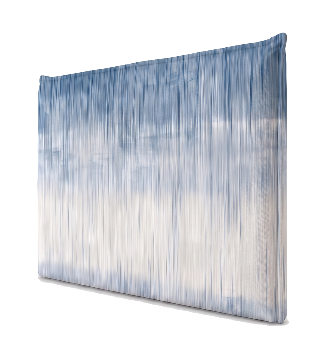 Respaldo de cama recto Cloud Flow — vista lateral