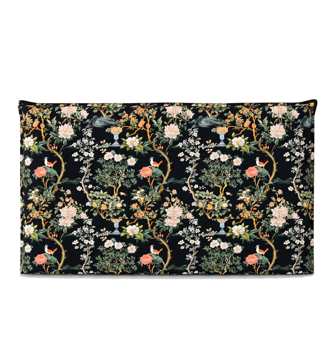 Respaldo de cama recto Dark Chinoiserie — vista frontal